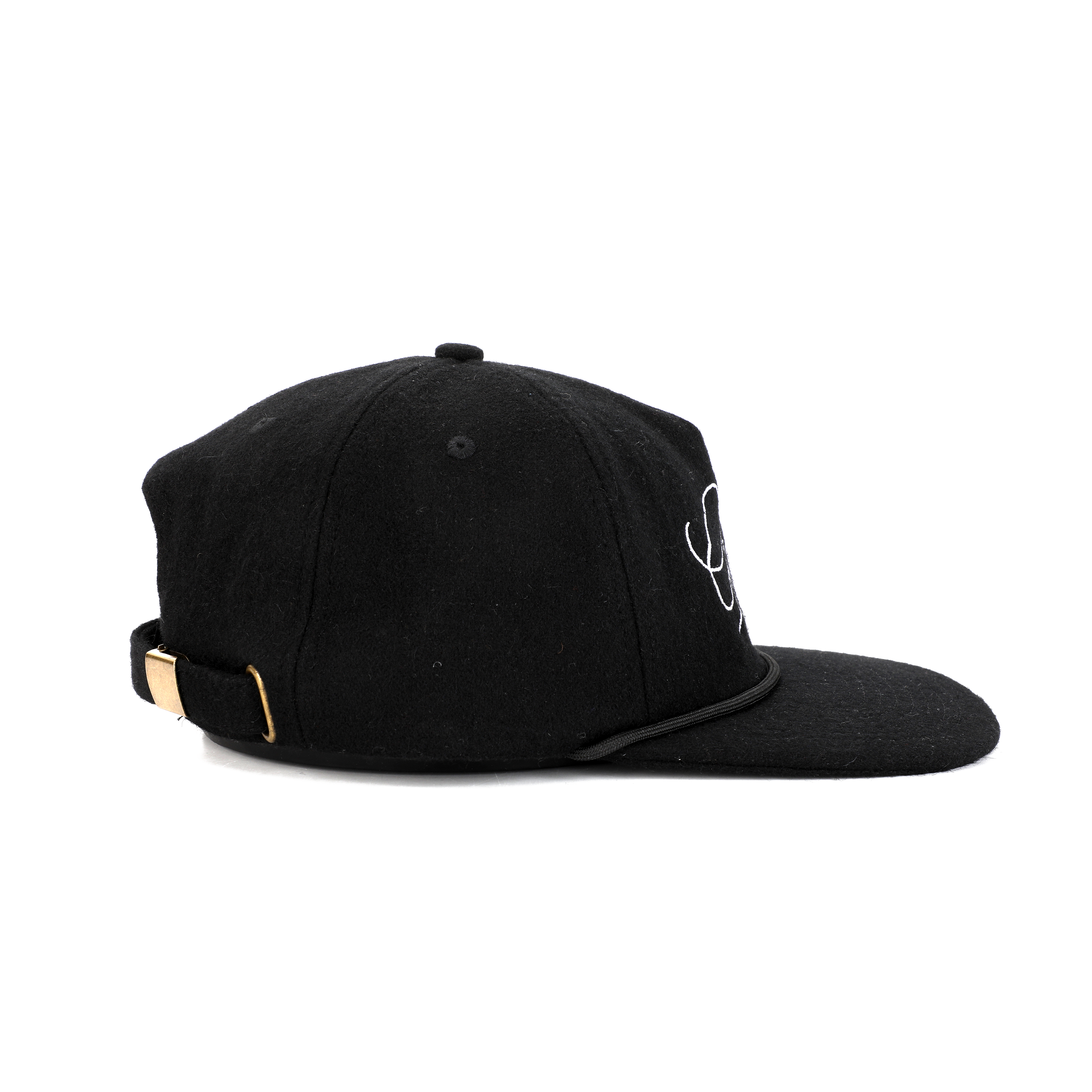 Black Wool Hat