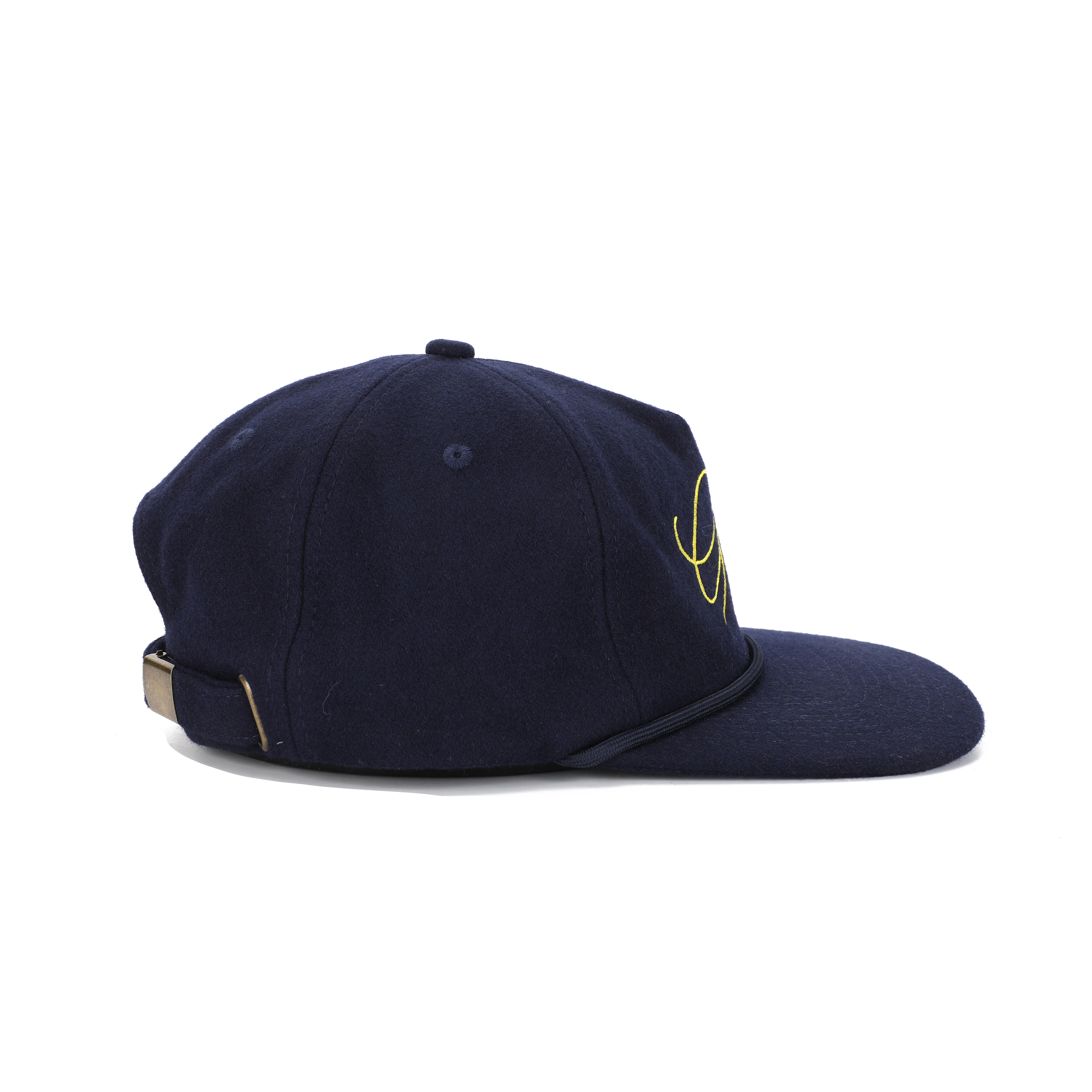 Navy Wool Hat